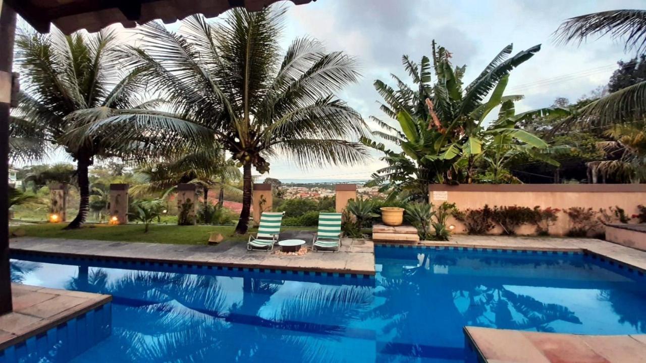 Casa Com Vista Para O Mar De Taperapuan Porto Seguro Exterior photo